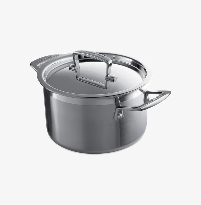 Produktbild Le Creuset 3-Ply (18 cm, Kochtopf, Aluminium, Edelstahl)