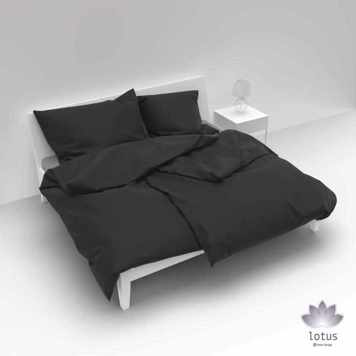 Image du produit Lotus Bettwaren Satin uni (Housse de couette, 160 x 210 cm)