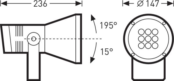 Produktbild Trilux 6330140 (1000 lm, IP65)