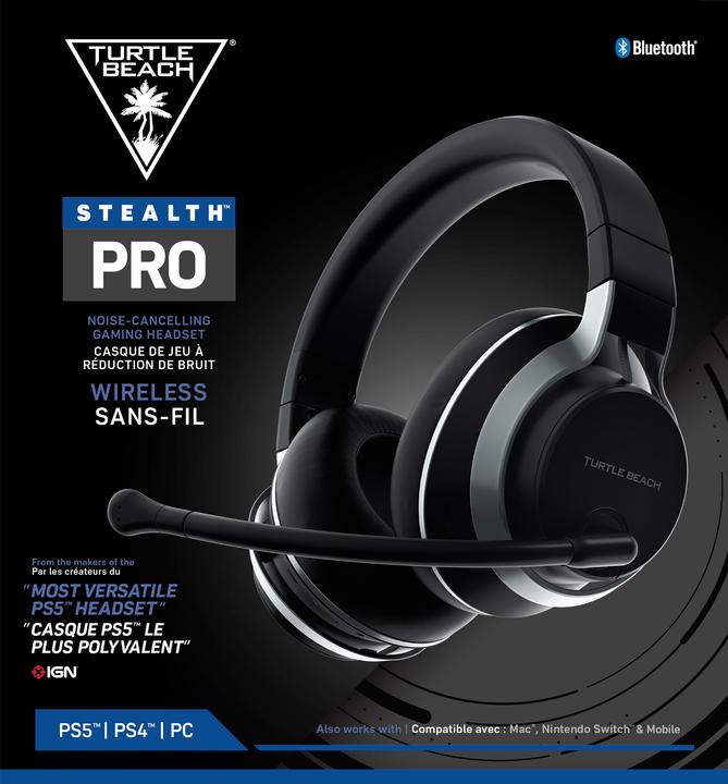 Productafbeelding Turtle Beach STEALTH PRO - Draadloze Hoofdtelefoon (Draadloze)