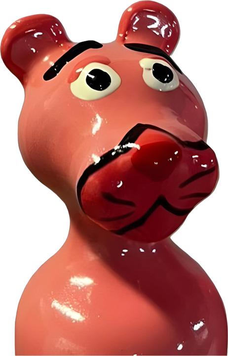 Image du produit Erco Panthère rose Préservatif de plaisanterie Peint à la main - Unique (1 pcs)
