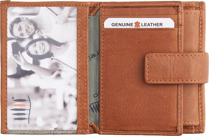 Produktbild Giorgio Carelli Unisex Geldbörse, klein mit Lasche, RFID