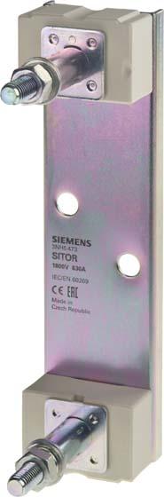 Produktbild Siemens SITOR Sicherungshalter 60A 1800V Bolzenanschluss Befestig (630 A)