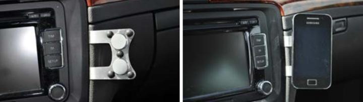 Immagine prodotto EasyMount Supporto universale classico per cellulare da auto - Nero