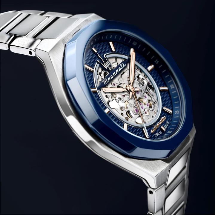 Immagine prodotto Maserati Stili automatici (Orologio da polso analogico, 45 mm)