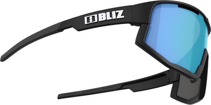Actual product image Bliz Fusion (Matt Black, Black, White, Smoke w Blue Multi)