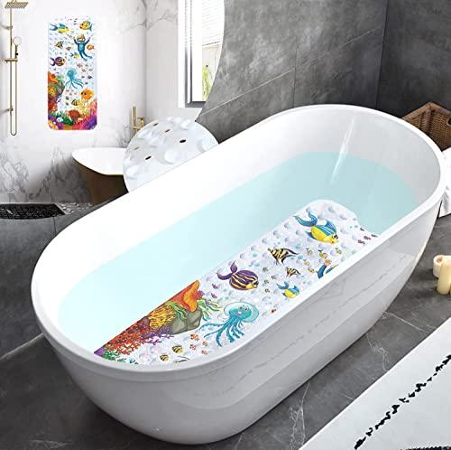 Produktbild Activity Board Antirutschmatte Badewanne rutschfest Badewannenmatte, Buntes Design mit 200 Saugnapf &