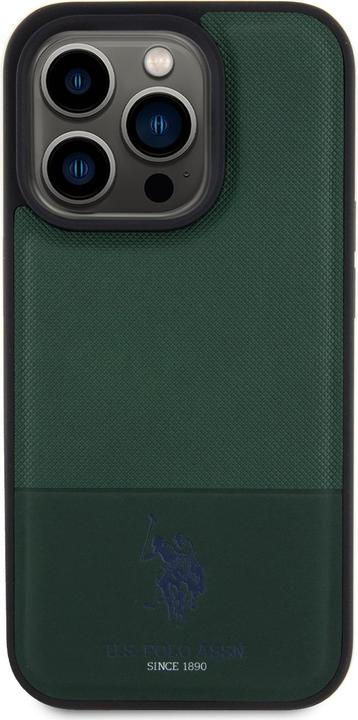 Productafbeelding U.S. Polo Leren hoesje voor iPhone 15 Pro (Apple iPhone 15 Pro)