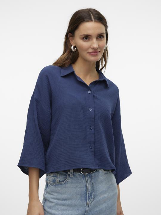 Produktbild Vero Moda Vmnatali Crop Shirt Wvn Noos Bluse (XS)
