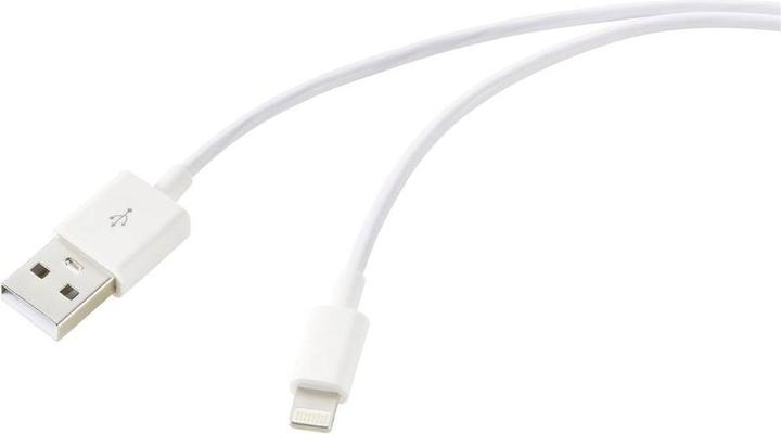 Actual product image Renkforce USB A — Lightning (3 m, USB 2.0)