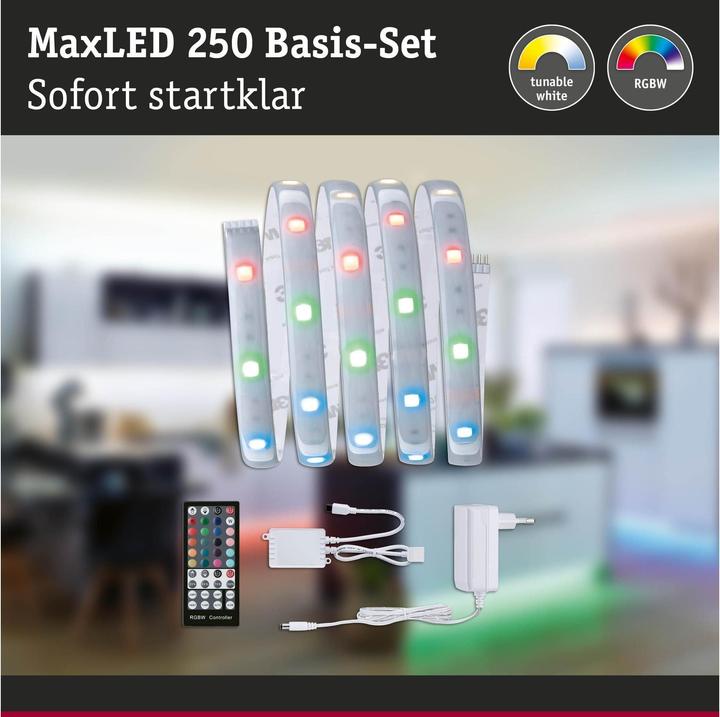 Produktbild Paulmann MaxLED 250 Stripe Set (Mehrfarbig, 150 cm, Indoor)
