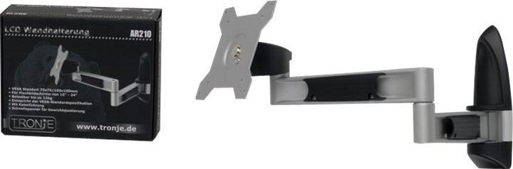 Actual product image Tronje LCD TFT Wandhalter AR210, 15"-2X", max.12kg (Wall, 24", 12 kg)