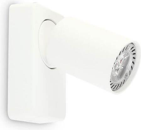 Image du produit Ideal lux RUDY GU10 Applique murale dimmable blanc blanc chaud 229027 (640 lm, GU10)