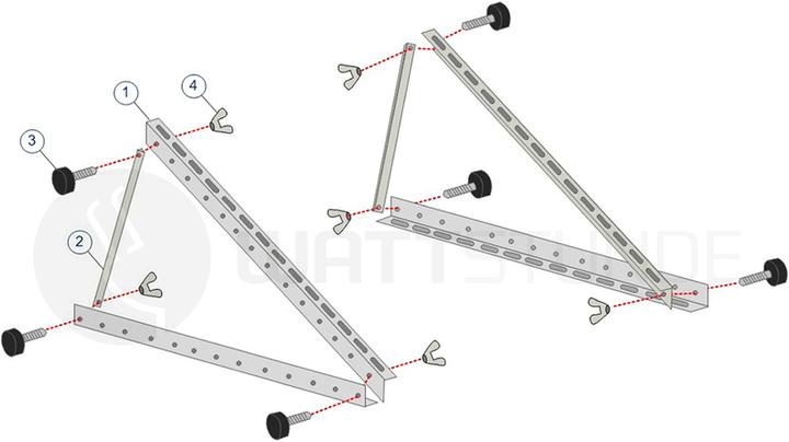 Produktbild Wattstunde HST7 (Solaranlage Montagematerial)