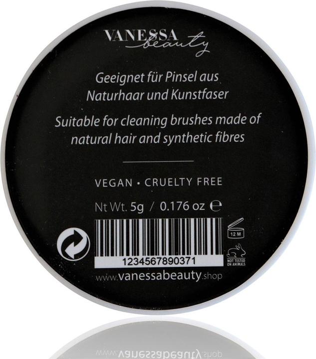 Actual product image Vanessa Beauty Brush & Sponge Soap