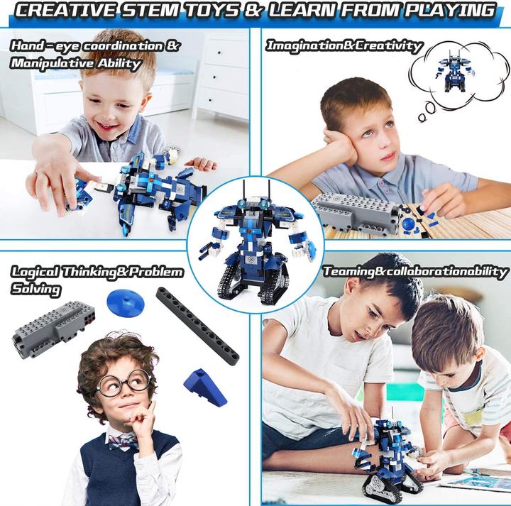 Actual product image Yerloa RC robot kit