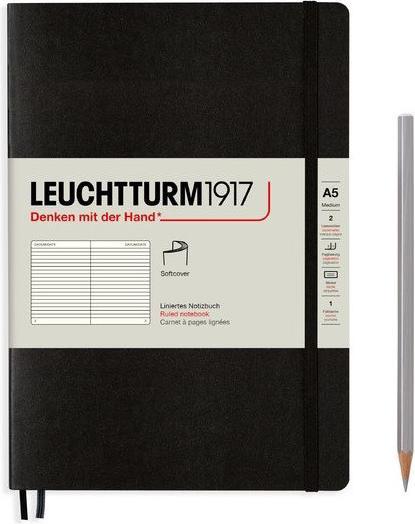Actual product image Leuchtturm1917 Notebook (A5, Lined, Soft cover)