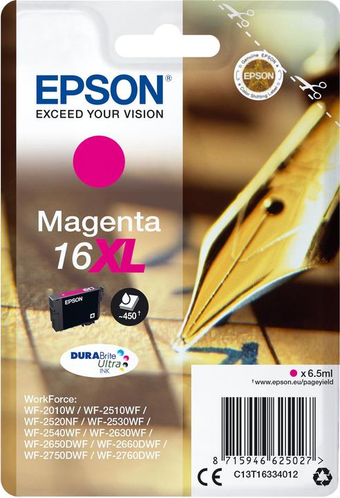 Epson Ink Cartr Durabrite Mag 16xls (M)