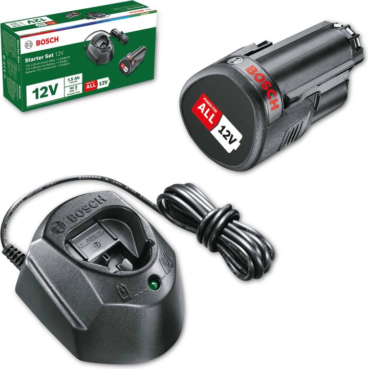 Actual product image Bosch Home & Garden Starter set 12V (1x1,5 Ah, GAL 1210 CV) (12 V)