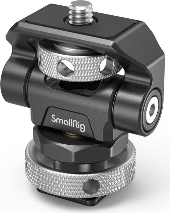 SmallRig Swivel and Tilt Adjustable Monitor Mount with Cold Shoe Mount (Monitor Zubehör)