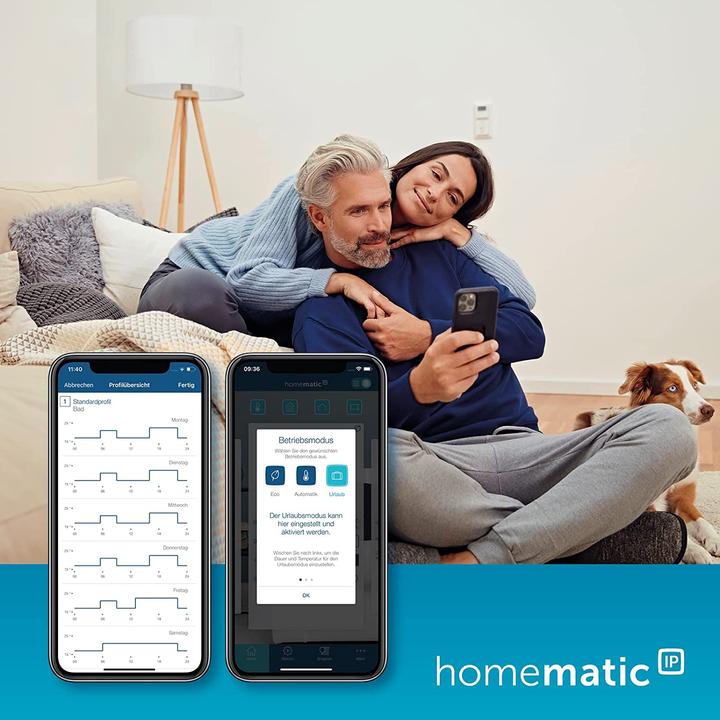 Actual product image Homematic IP Smart Home Wandthermostat HmIP-WTH-2