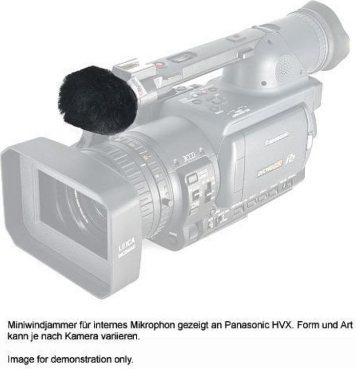 Rycote Mini Windjammer HDR Fx-1/Z1 di Sony (pelliccia corta)
