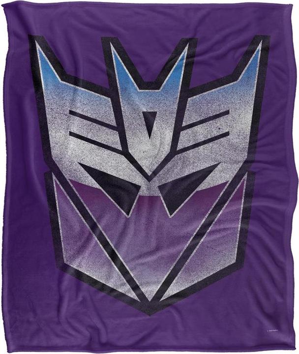 Transformers Decepticon Logo Blanket (152 x 127 cm)
