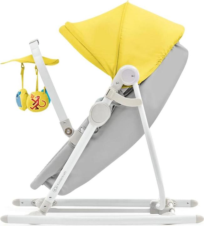 Actual product image KinderKraft UNIMO UP 5in1 bouncer yellow