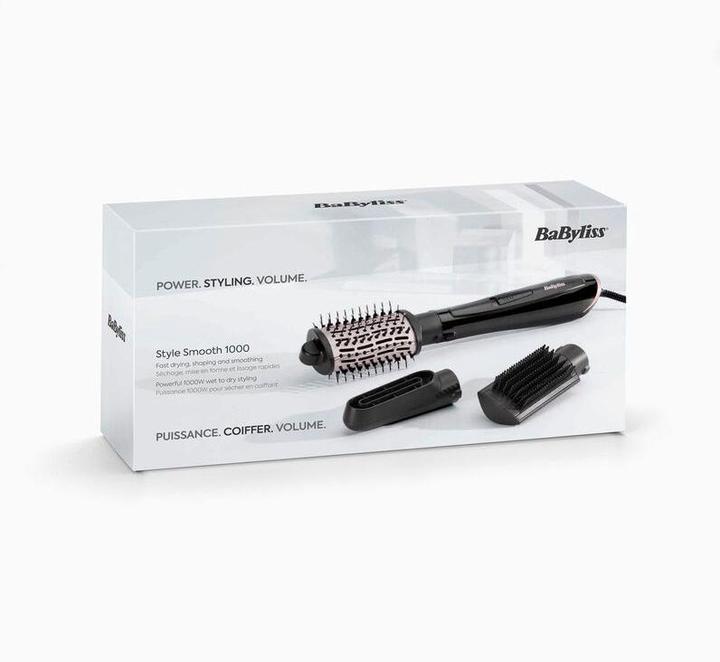 Actual product image BaByliss STYLE SMOOTH 1000 AS128E Hair dryer and curling iron