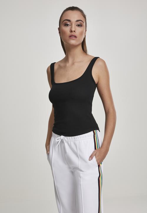 Actual product image Urban Classics Ladies Wide Neck Top (S)
