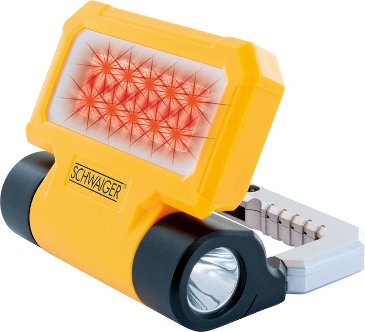 Productafbeelding Schwaiger 2in1 LED-werklamp, COB-LED/3 W SEOUL LED, Li-Ion, 300 Lm (300 lm)