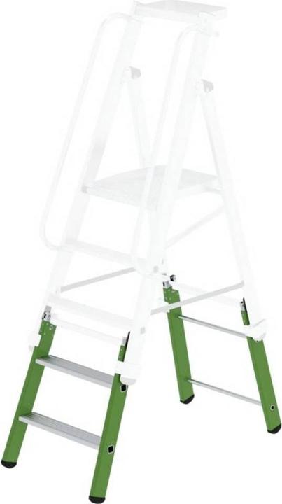 Produktbild Munk Einsteckteil für Plattformleiter steckbar plus 2 Stufen (Plattformleiter, 36 cm)