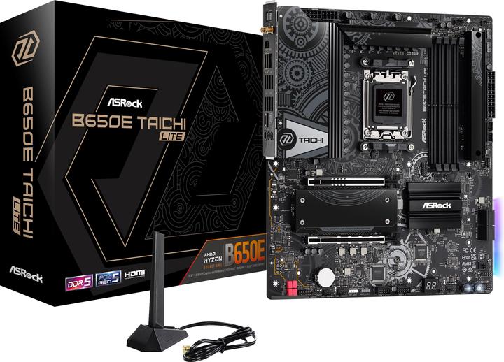 Actual product image AsRock B650E Taichi Lite (AM5, AMD B650E, SSI CEB)