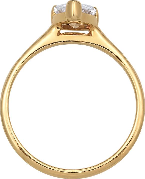 Immagine prodotto Elli Anello da cocktail, anello di cristallo, goccia (52, 925 Argento)