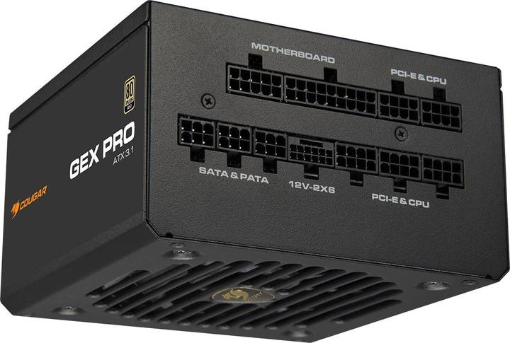 Image du produit Cougar Netzteil GEX PRO 750W ATX3.1 / 80 Plus Gold / Modular (650 W)