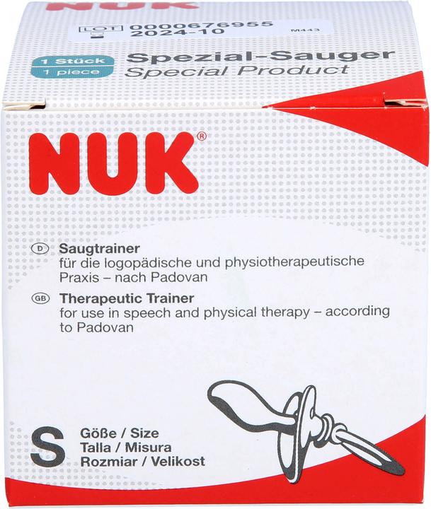 NUK Saugtrainer Grösse S, 1 St. Sauger