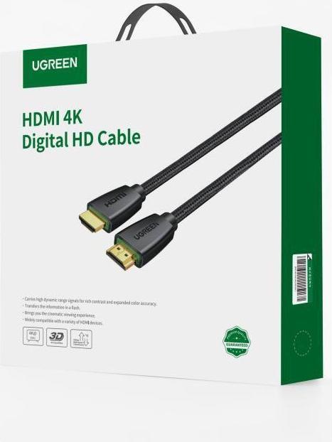 Actual product image Ugreen HDMI 1080p 26AWG Nylon Premium Gold Plated (HDMI)