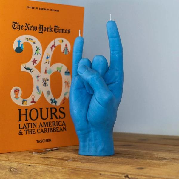 Actual product image Candle Hand You Rock (1 pcs.)