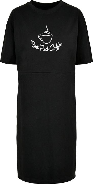 Produktbild Merchcode Ladies But First Coffee Oversized Slit Tee Dress - 118899 (3XL)