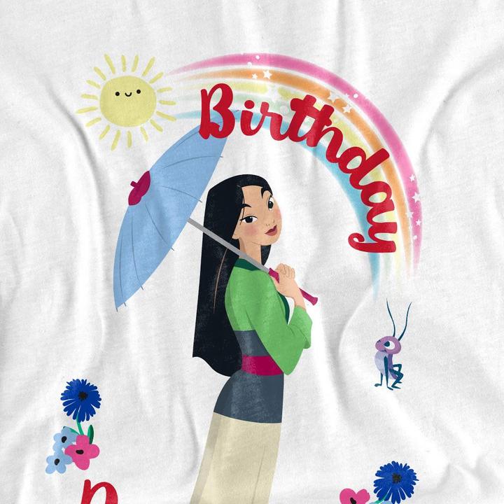 Produktbild Mulan Birthday Princess And Her Lucky Cricket TShirt (L)