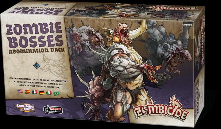 Actual product image Cmon CMND1230 - Zombicide: Black Plague - Zombie Bosses, for 1-6 players (DE expansion) (German)