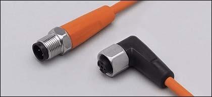 Produktbild IFM Verbindungskabel M12 4-polig DC PNP silikonfrei Kontakte - Kabel - 2 m