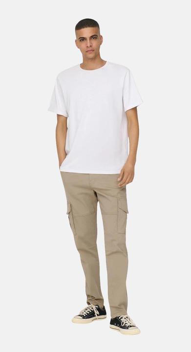 Actual product image Only & Sons Plain Cargo Trousers (W31/L32)