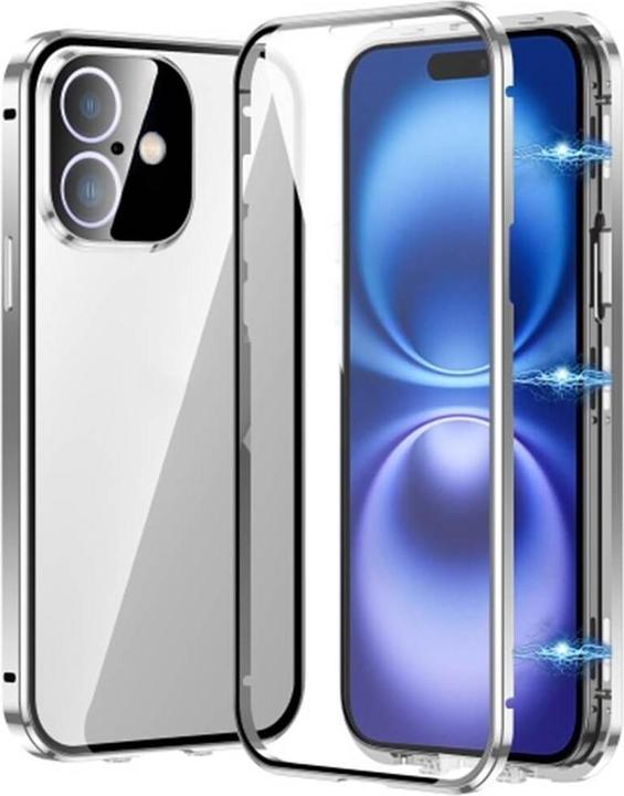 Actual product image Cover-Discount iPhone 16 Plus - Magnetic 360° premium protective case with armoured glass (Apple iPhone 16 Plus)