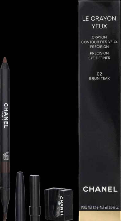 Actual product image Chanel Le Crayon Yeux Brun teak (02 Brun Teak)