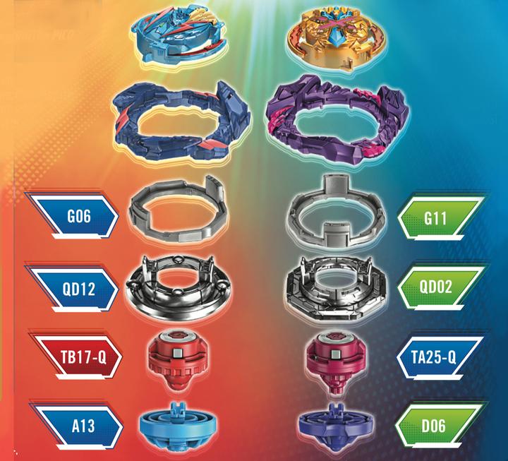 Produktbild Hasbro Bey Qs Ultimate Evo Valtryek And Divine (Multilingual)