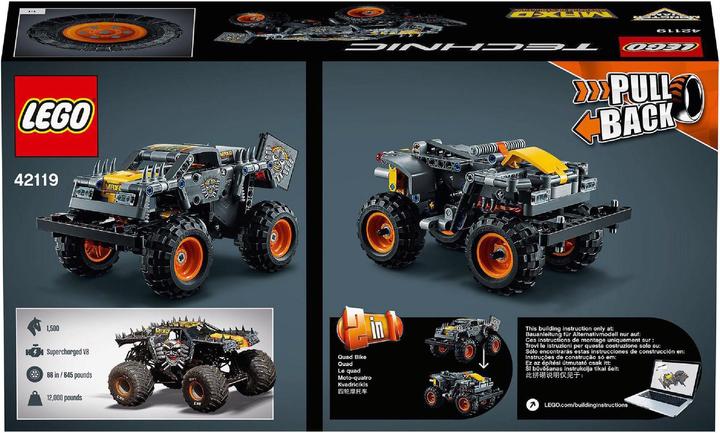 Immagine prodotto LEGO Mostro Jam Max-D (42119, LEGO Technic)