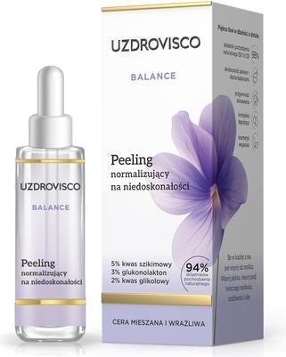 Uzdrovisco Balance peeling normalizujący na niedoskonałości 30ml (Peeling, 30 ml)