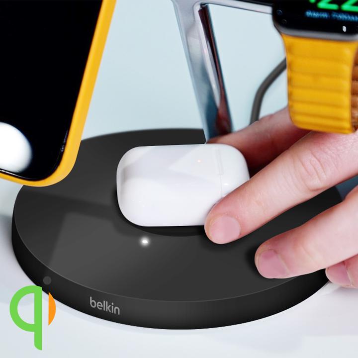 Productafbeelding Belkin BoostCharge Pro 3-in-1 Ladegerät mit MagSafe (15 W)