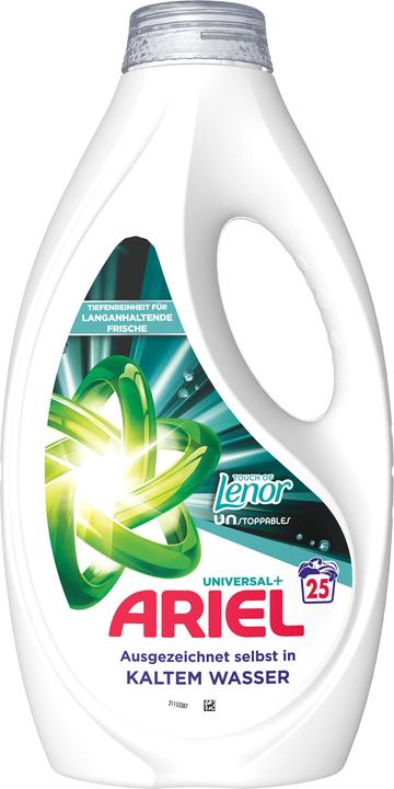 Image du produit Ariel Touch of Lenor Unstoppable (25 Cycles de lavage, Lessive liquide)